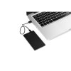 DENNING. Banque d'alimentation mince en acier inoxydable de 5 000 mAh