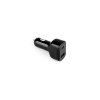 DIRAC. Adaptateur allume-cigare avec port USB-A 18W et USB-C 20W en 100% rABS