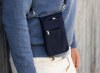 Pochette 'Toledo', polycoton bleu nuit