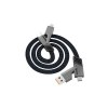 Câble universel 4 en 1 'Orlando', 1m, gris anthracite