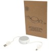 Câble rétractable 5 en 1 Alasia de 100 cm en plastique recyclé et aluminium pour la synchronisation des données et la charge rapide de 45 W