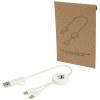 Câble 5 en 1 Citala en plastique recyclé de 30 cm pour la synchronisation des données et la charge rapide de 27 W