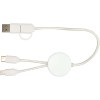 Câble 5 en 1 Citala en plastique recyclé de 30 cm pour la synchronisation des données et la charge rapide de 27 W