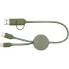 Câble 5 en 1 Citala en plastique recyclé de 30 cm pour la synchronisation des données et la charge rapide de 27 W