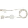 Câble 5 en 1 Citala en plastique recyclé de 150 cm pour la synchronisation des données et la charge rapide de 27 W