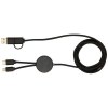 Câble 5 en 1 Citala en plastique recyclé de 150 cm pour la synchronisation des données et la charge rapide de 27 W