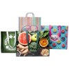 Boîte d'échantillons de sacs shopping laminés