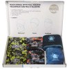 Boîte d'échantillons de couvre-chefs avec impression par sublimation