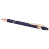 Stylo bille Nanna avec finition or rose (encre bleue)