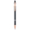 Stylo bille Nanna avec finition or rose (encre bleue)