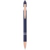 Stylo bille Nanna avec finition or rose (encre bleue)
