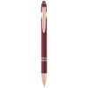 Stylo bille Nanna avec finition or rose (encre bleue)