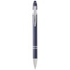 Stylo bille Kish avec finition argentée (encre bleue)