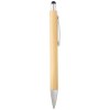 Set stylo bille et porte-mine Oblys en bambou (encre noire)