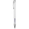 Stylo bille en aluminium recyclé Moneta (encre bleue)