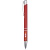 Stylo bille en aluminium recyclé Moneta (encre bleue)