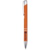 Stylo bille en aluminium recyclé Moneta (encre bleue)