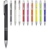 Stylo bille en aluminium recyclé Moneta (encre bleue)