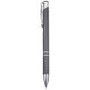 Stylo bille en aluminium recyclé Moneta (encre bleue)
