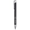 Stylo bille en aluminium recyclé Moneta (encre bleue)