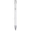 Stylo bille en aluminium recyclé Moneta (encre bleue)