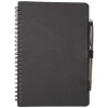 Carnet à couverture souple réutilisable et parure de stylos Slate (encre noire)