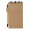Bloc-notes autocollant avec stylo bille Flipper (encre noire)