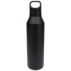 Bouteille isotherme Odessy de 600 ml en acier inoxydable recyclé RCS avec gobelet de 300 ml