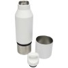 Bouteille isotherme Odessy de 600 ml en acier inoxydable recyclé RCS avec gobelet de 300 ml