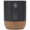 Mug Billie en céramique pour sublimation de 300 ml avec détails en liège et finition matte