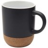 Mug Billie en céramique pour sublimation de 300 ml avec détails en liège et finition matte