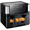 Friteuse à air double 8 L Prixton Cook Organics