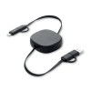 LINEA - Câble de charge rétractable 60W