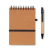 NOTIE - Cahier recyclé et stylo à bille