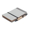 NOTIE - Cahier recyclé et stylo à bille