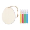 DREGG - Set de peinture sur œuf en bois