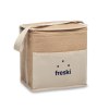 LONA - Sac isotherme toile et jute 3L