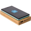 Power bank en bambou, 6 000mAh Walter