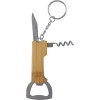 Porte-clés décapsuleur en bambou Stuart