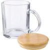Mug en verre recyclé et bambou de 300 ml Ashley
