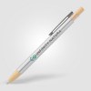Stylo Nova en acier inoxydable recyclé (+4 Colour Inkjet)