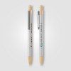 Stylo Nova en acier inoxydable recyclé (+Colour Jet)