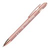 Stylo Prince Softy Rose Gold Métallique avec Stylet (+Colour Jet (Impression 2ème face))