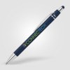 Orbit Spinner Stylo en métal chromé avec stylet (+Colour Jet)
