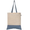 Quebec - Sac fourre-tout en coton recyclé bicolore 140 gsm (+Sérigraphie)