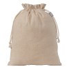 Sac cadeau en coton recyclé de 110 gsm (moyen) (+Sérigraphie)