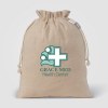 Sac cadeau en coton recyclé de 110 gsm (moyen) (+Sérigraphie)