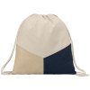Triad - Sac à cordon en coton recyclé multicolor (+Sérigraphie)