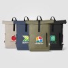 Malmö - Sac à dos recyclé imperméable à roulettes (+Transfert)