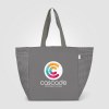 Sac Toronto fourre-tout en coton recyclé à motif chevron - 225 gsm (+Sérigraphie)